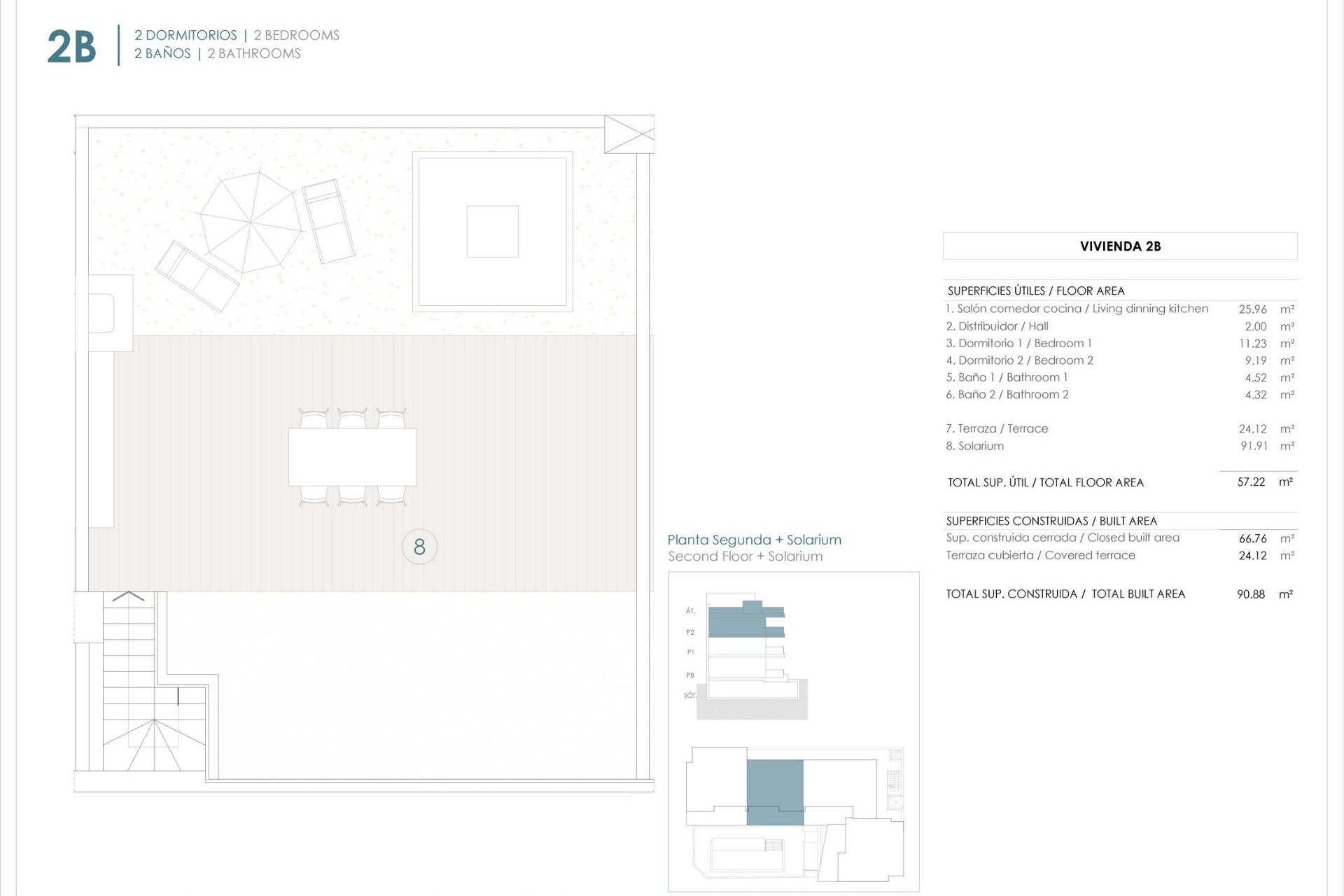 Nowa konstrukcja - Apartament - Ciudad Quesada - Pueblo