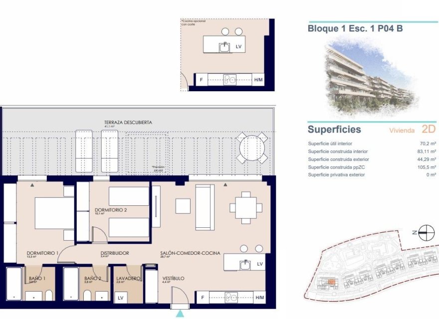 Nowa konstrukcja - Apartament - Denia - Playa de La Almadraba