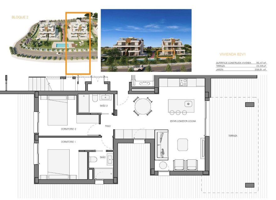 Nowa konstrukcja - Apartament - Fuente Alamo - Hacienda del Alamo