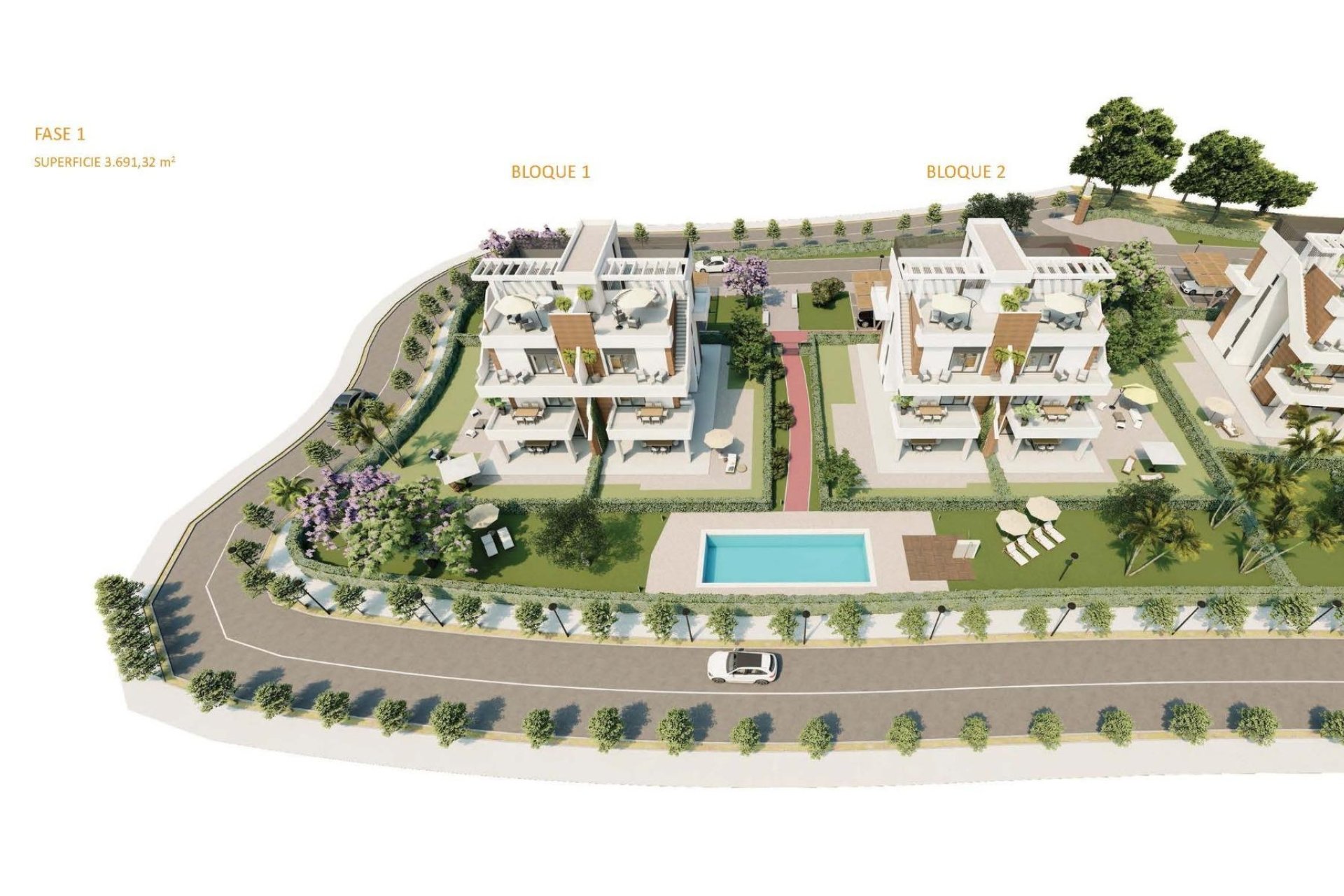 Nowa konstrukcja - Apartament - Fuente Alamo - Hacienda del Alamo