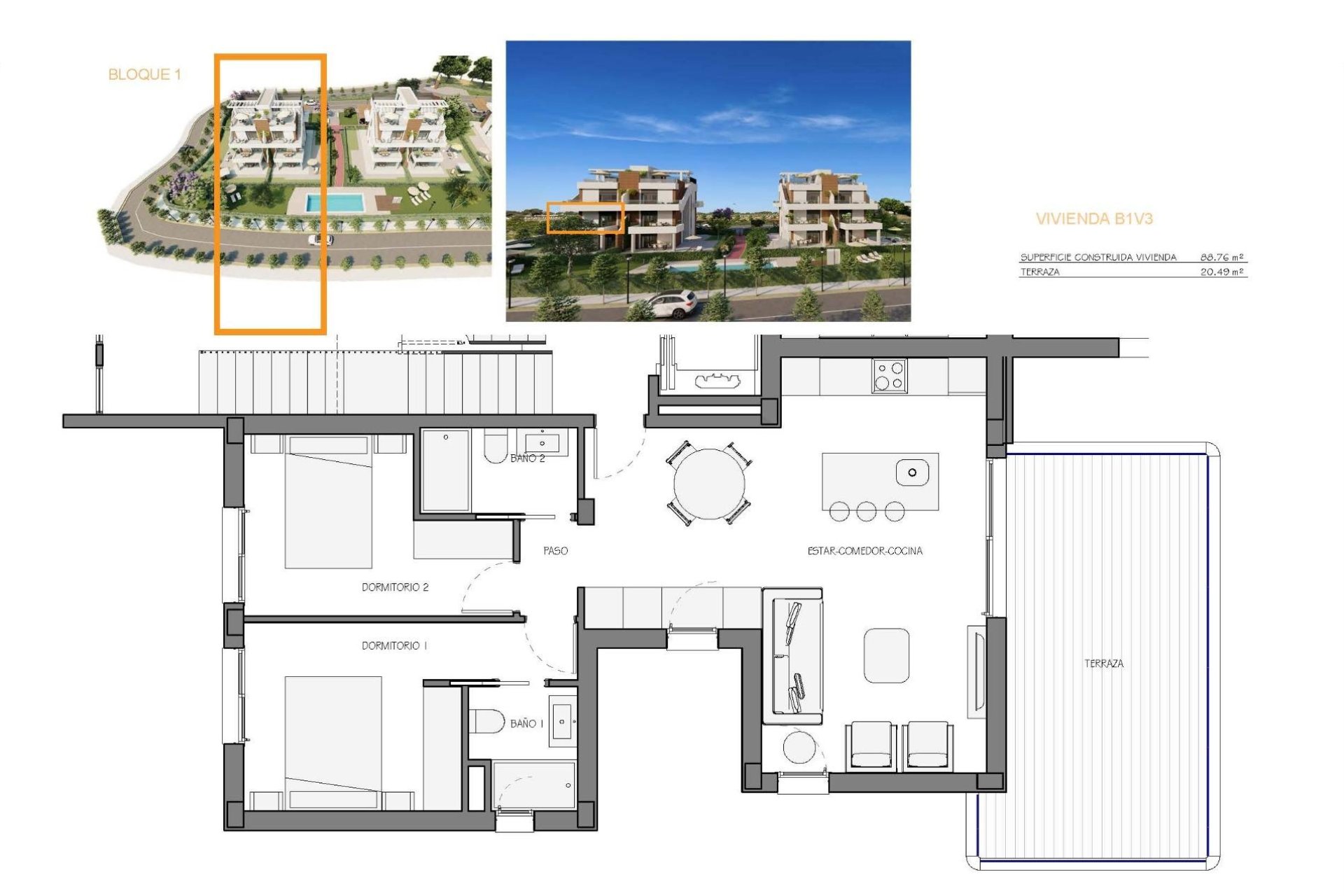 Nowa konstrukcja - Apartament - Fuente Alamo - Hacienda del Alamo