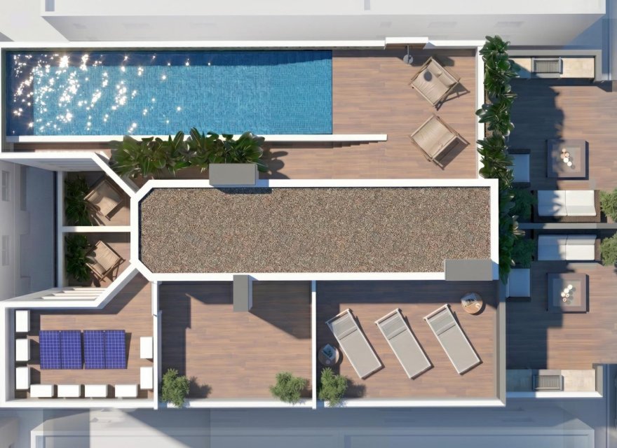 Nowa konstrukcja - Apartament - Guardamar del Segura - Centro