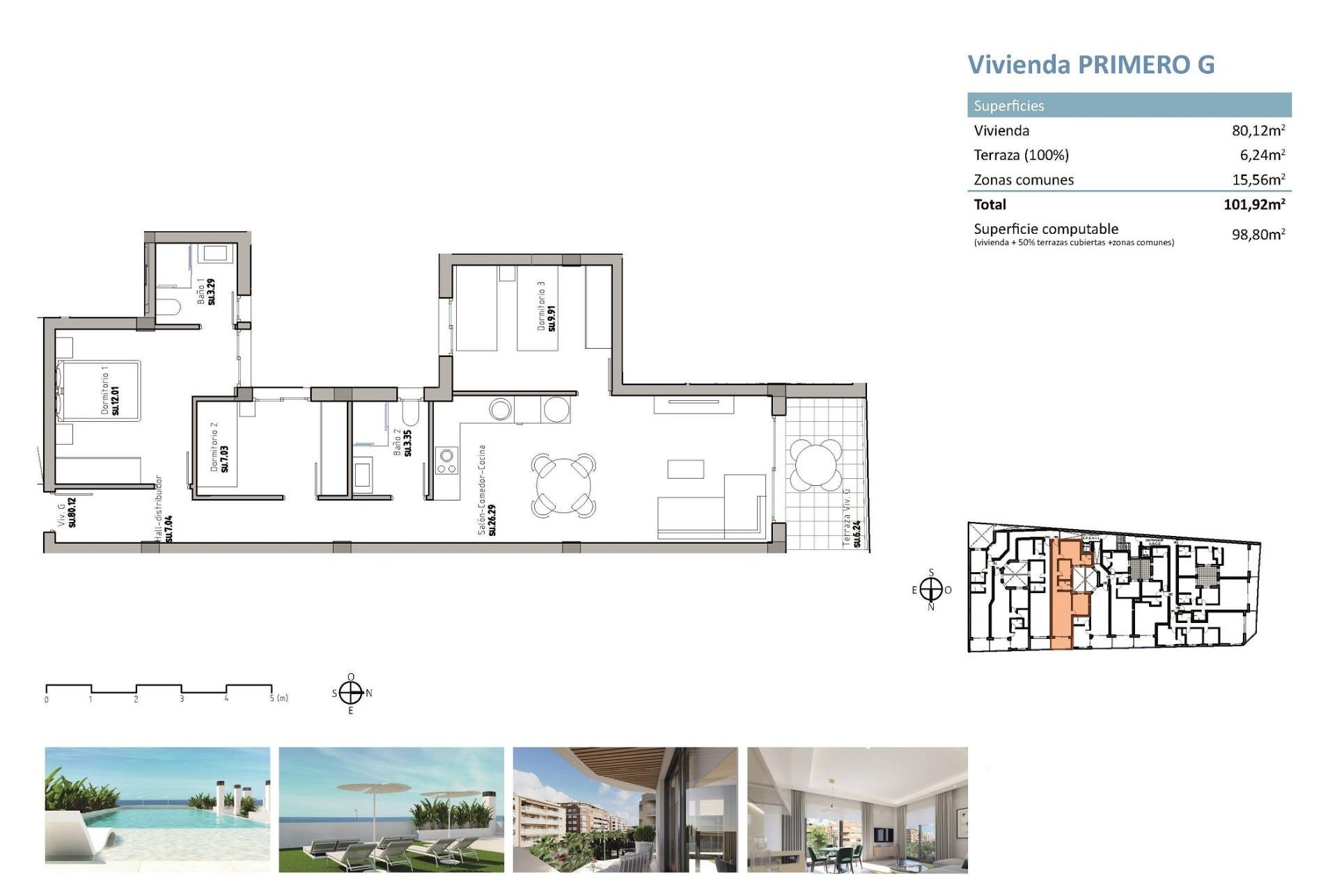 Nowa konstrukcja - Apartament - Guardamar del Segura - Pueblo