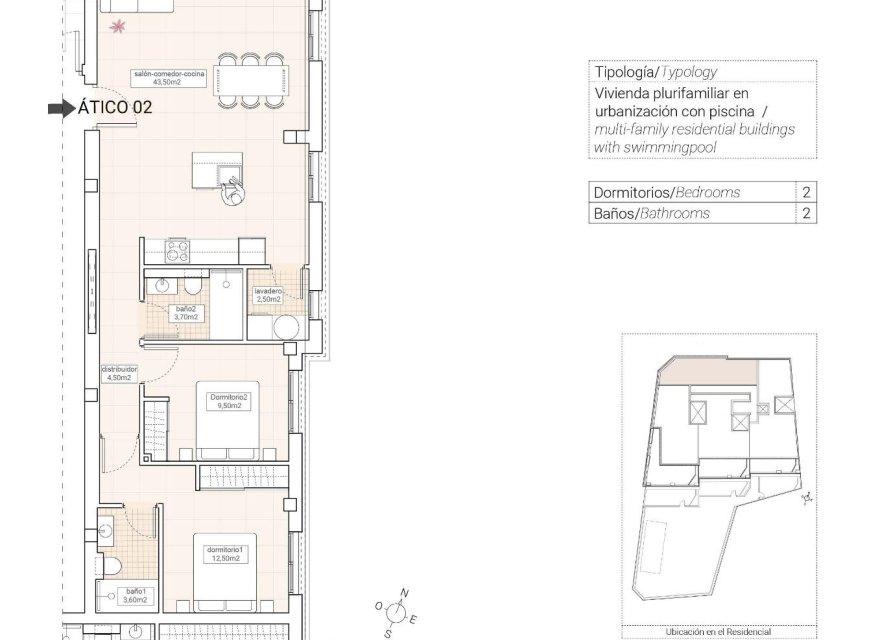 Nowa konstrukcja - Apartament - Hondón de las Nieves - Pueblo