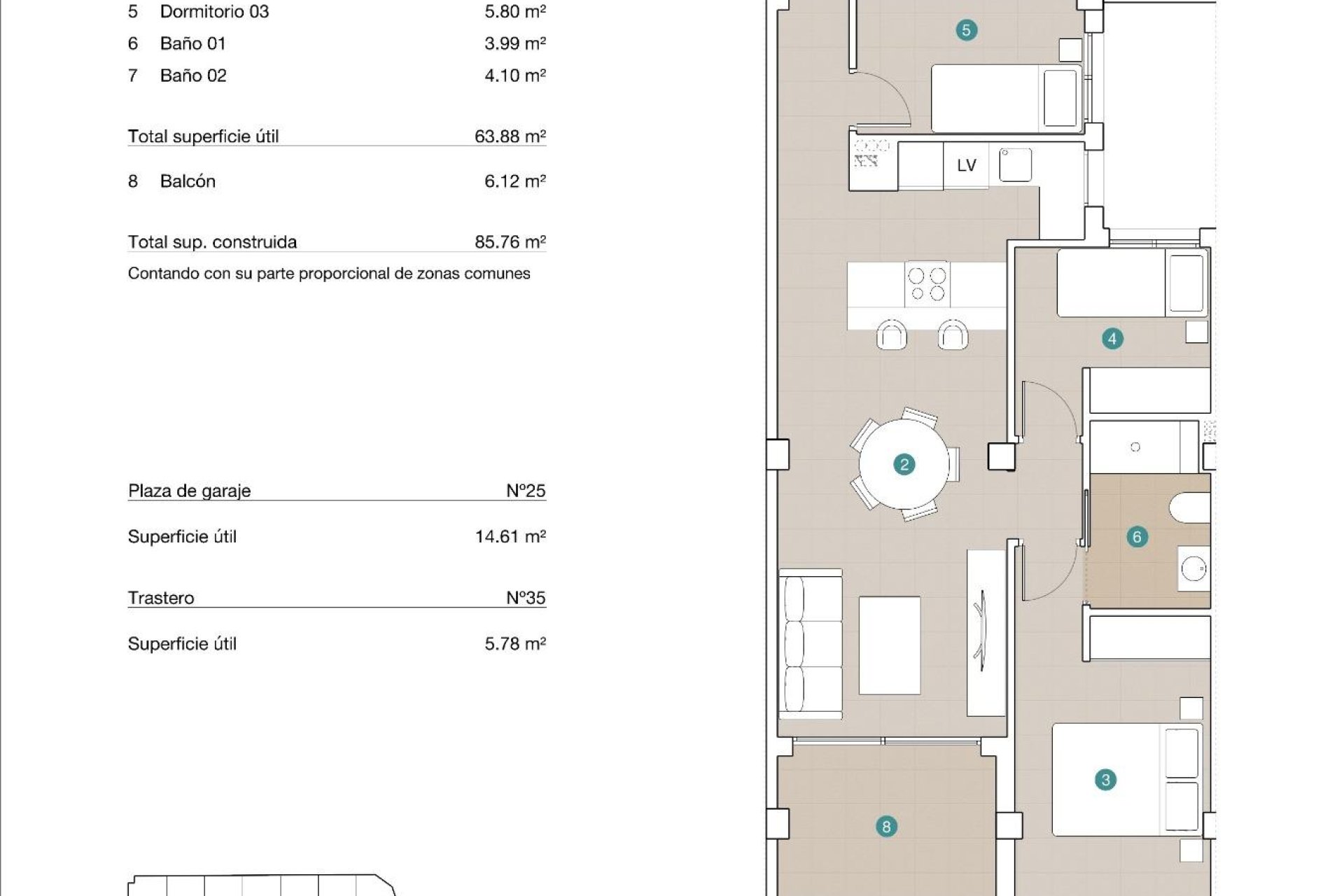 Nowa konstrukcja - Apartament - Jacarilla - pueblo