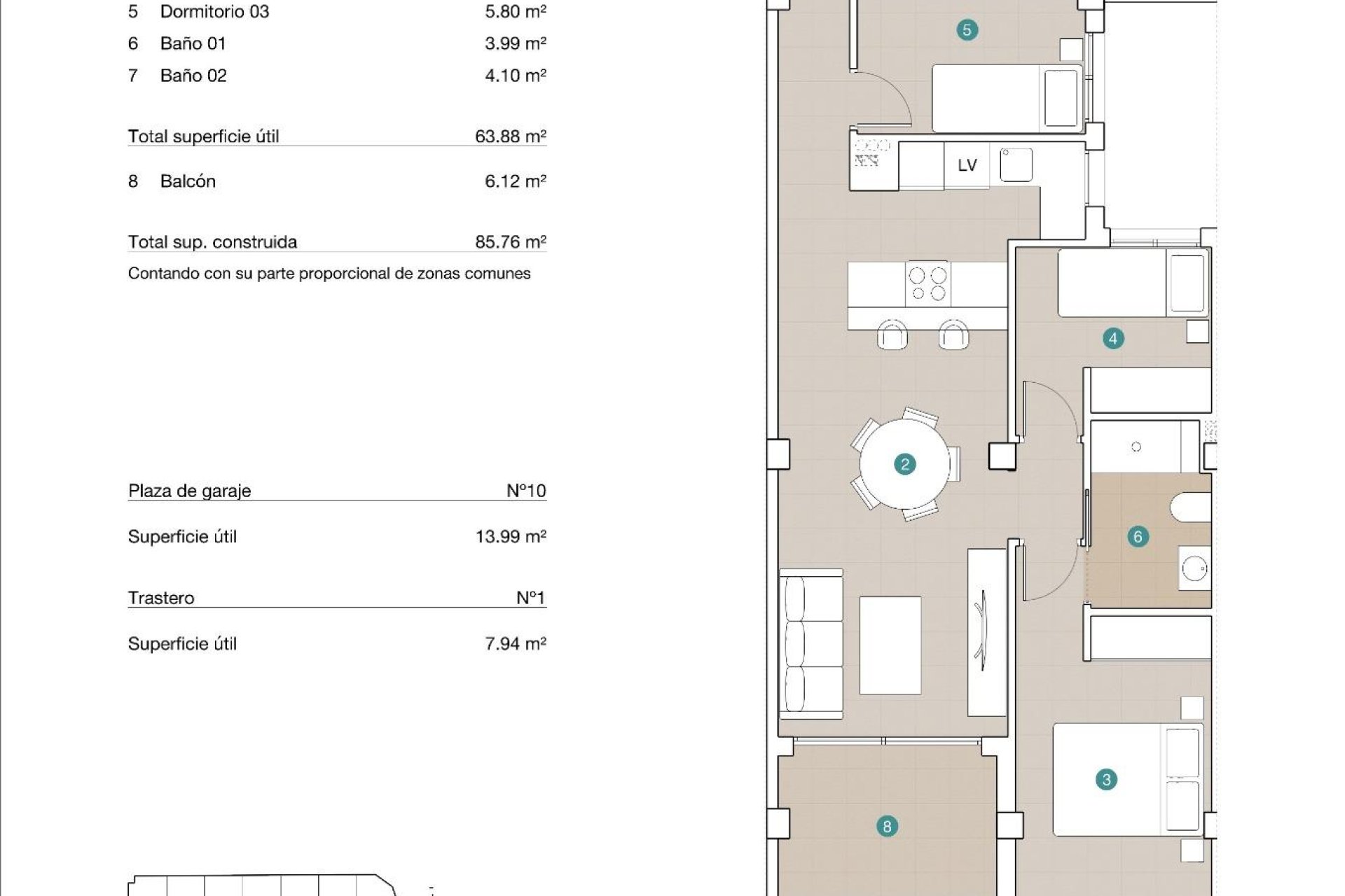 Nowa konstrukcja - Apartament - Jacarilla - pueblo