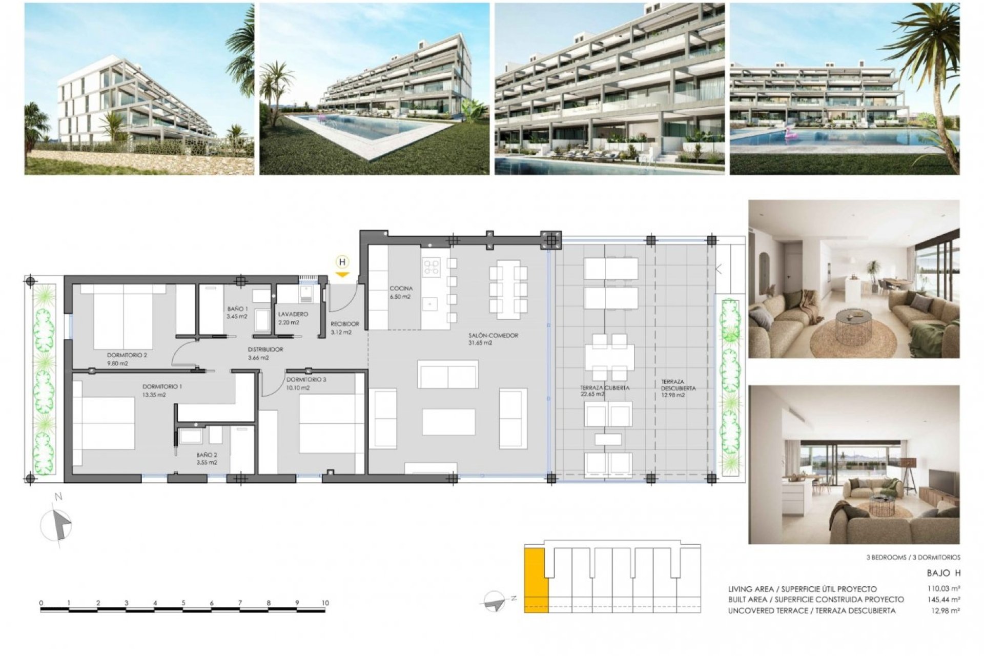 Nowa konstrukcja - Apartament - La Manga - La Manga Del Mar Menor