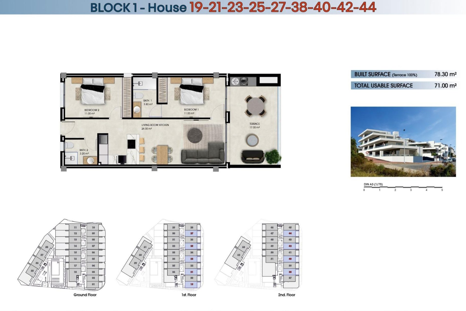 Nowa konstrukcja - Apartament - La Marina - La Marina del Pinet