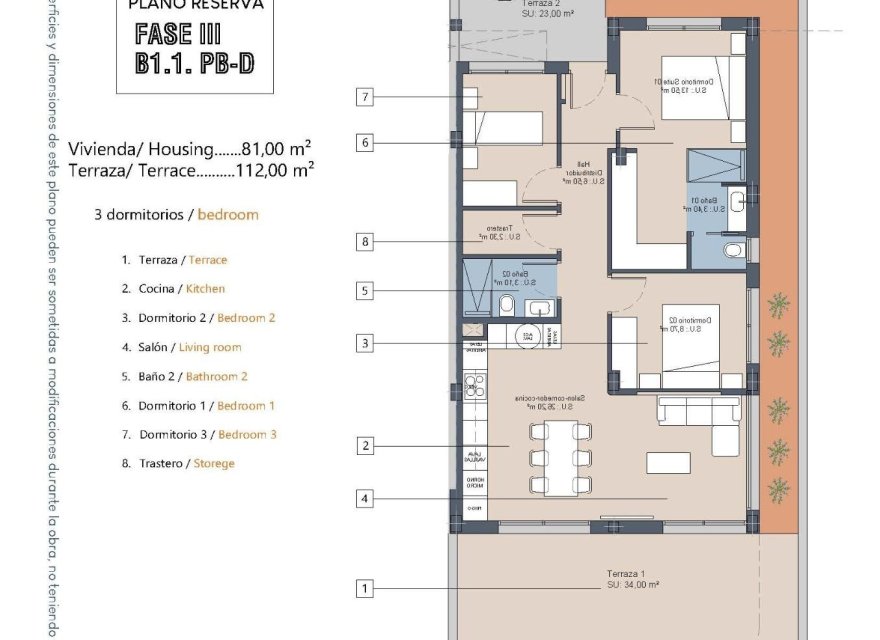 Nowa konstrukcja - Apartament - Los Alcazares - La Serena Golf