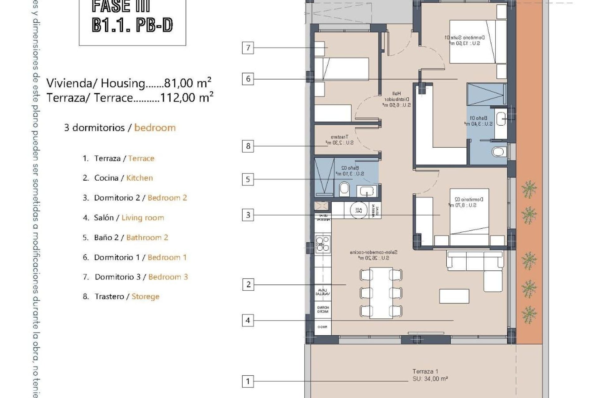 Nowa konstrukcja - Apartament - Los Alcazares - La Serena Golf