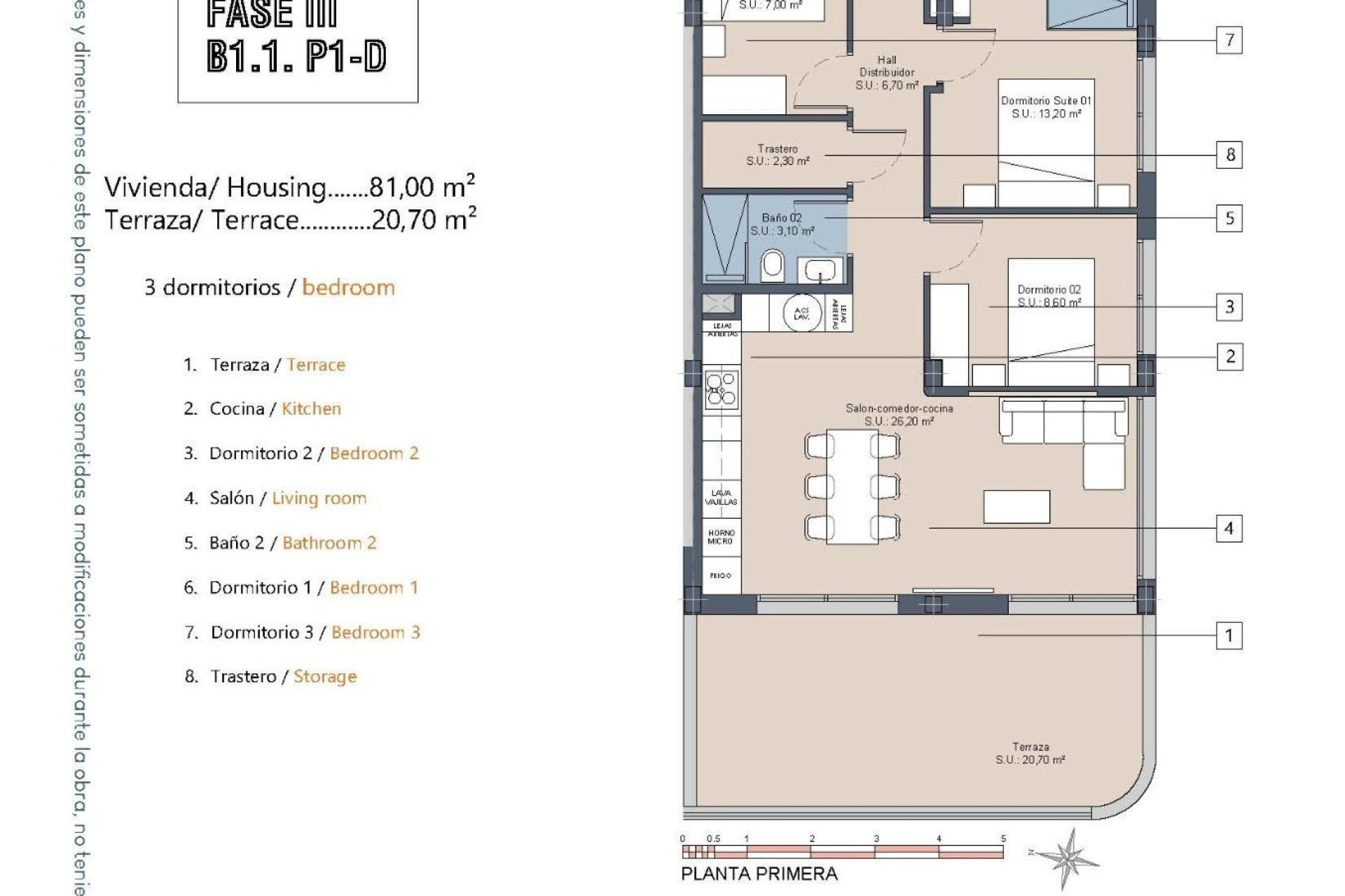 Nowa konstrukcja - Apartament - Los Alcazares - La Serena Golf