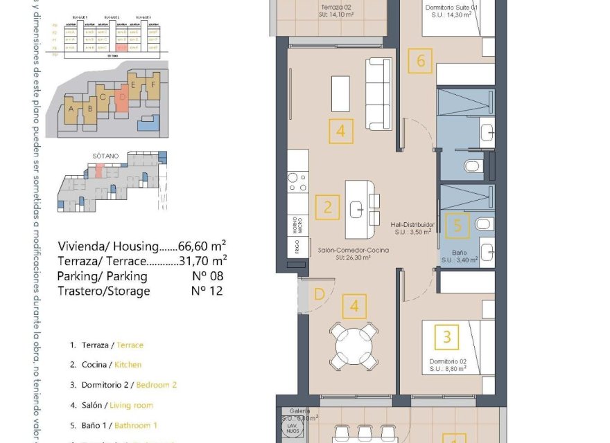 Nowa konstrukcja - Apartament - Los Alcazares - Serena Golf