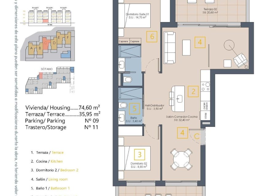 Nowa konstrukcja - Apartament - Los Alcazares - Serena Golf