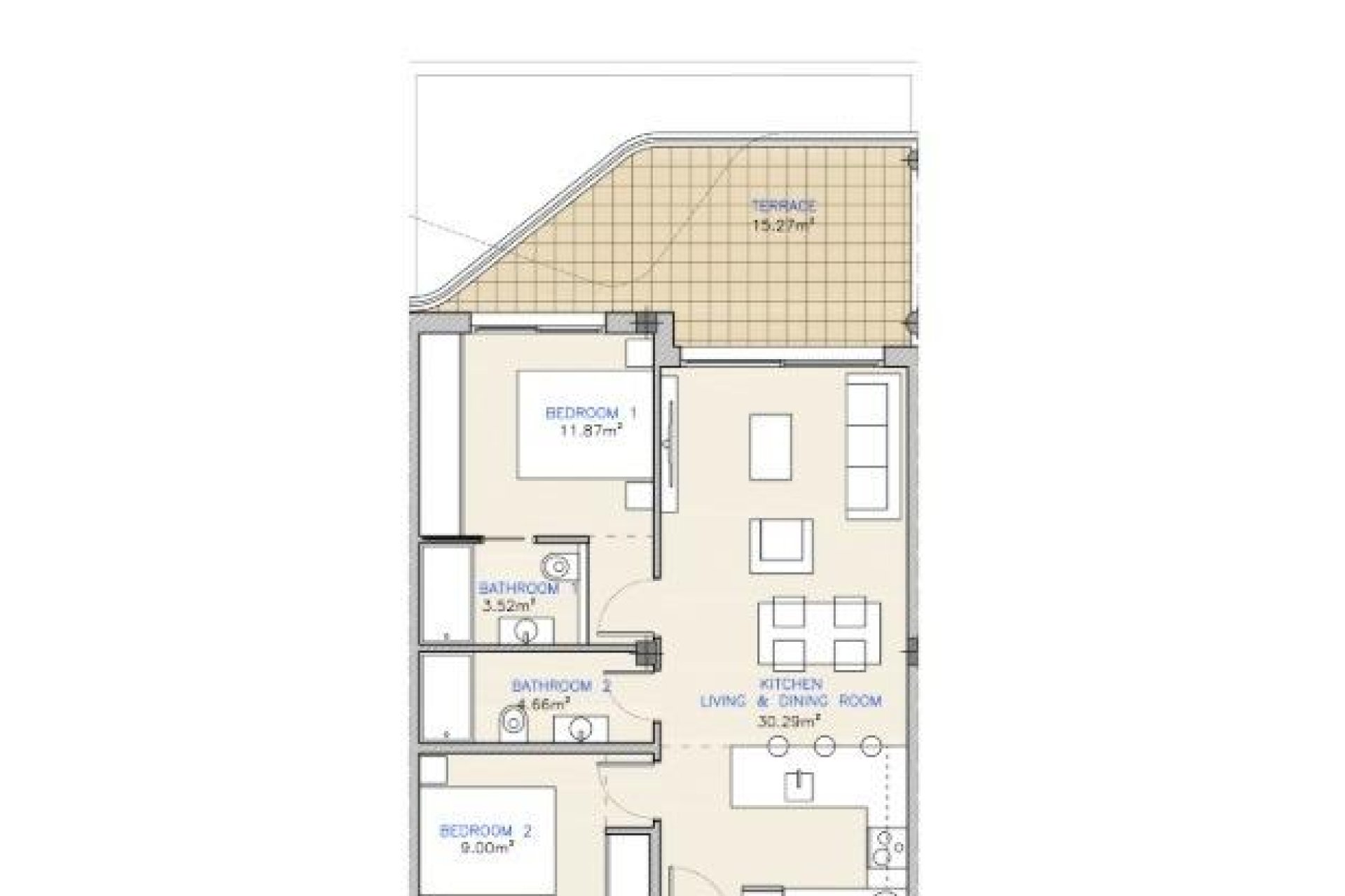 Nowa konstrukcja - Apartament - Los Alcazares - Serena Golf