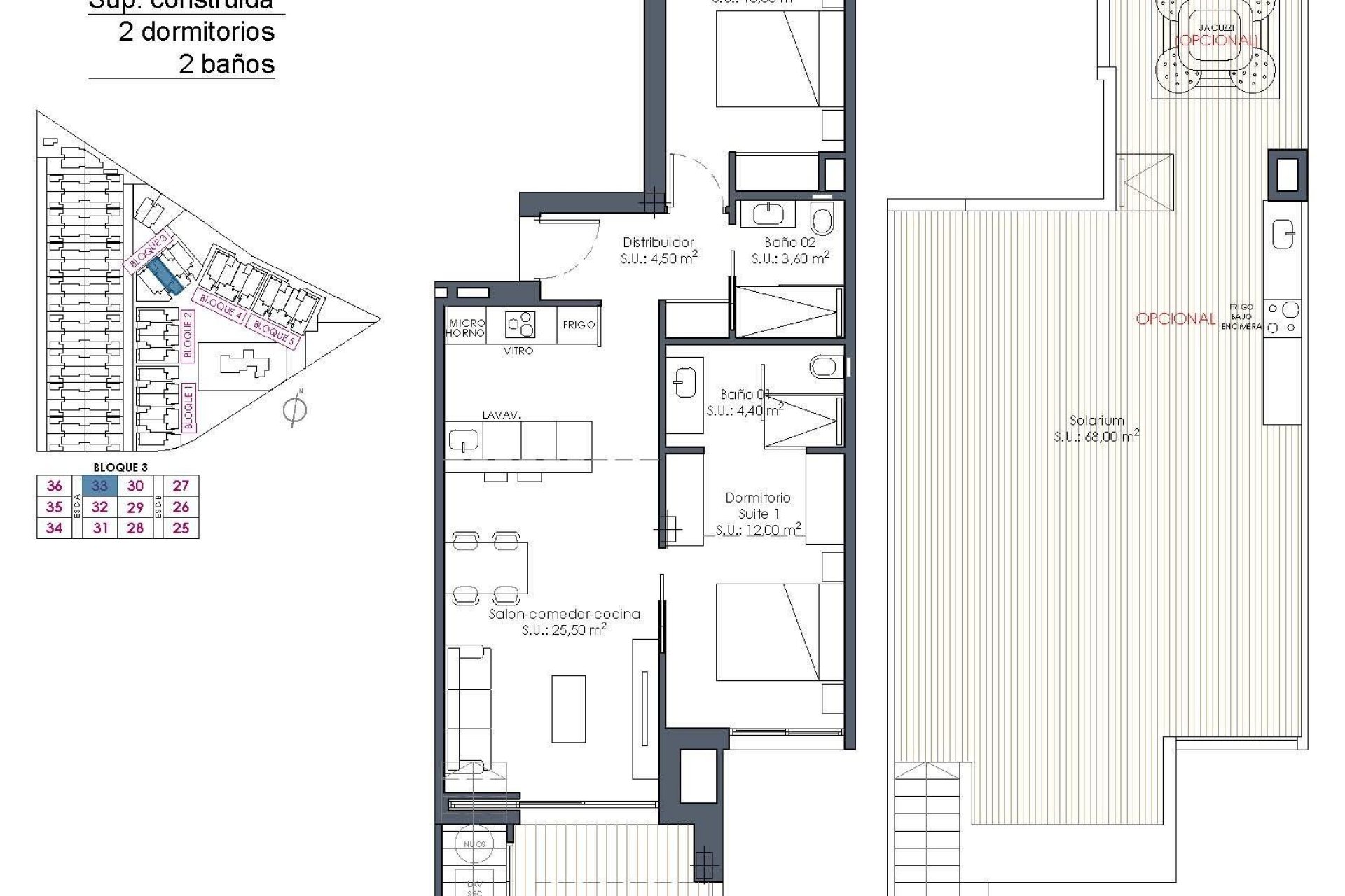 Nowa konstrukcja - Apartament - Los Alcazares - Serena Golf