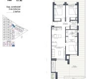 Nowa konstrukcja - Apartament - Los Alcazares - Serena Golf