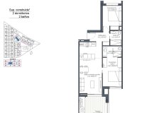 Nowa konstrukcja - Apartament - Los Alcazares - Serena Golf