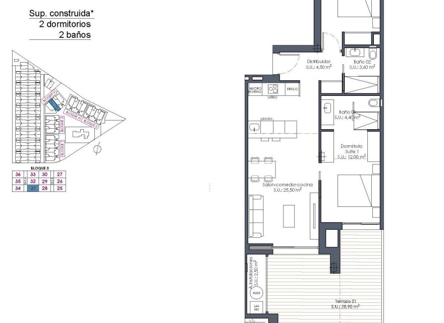 Nowa konstrukcja - Apartament - Los Alcazares - Serena Golf