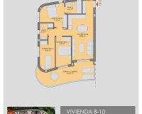 Nowa konstrukcja - Apartament - Los Alcazares - Serena Golf