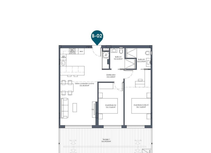 Nowa konstrukcja - Apartament - Los Alcazares - Serena Golf