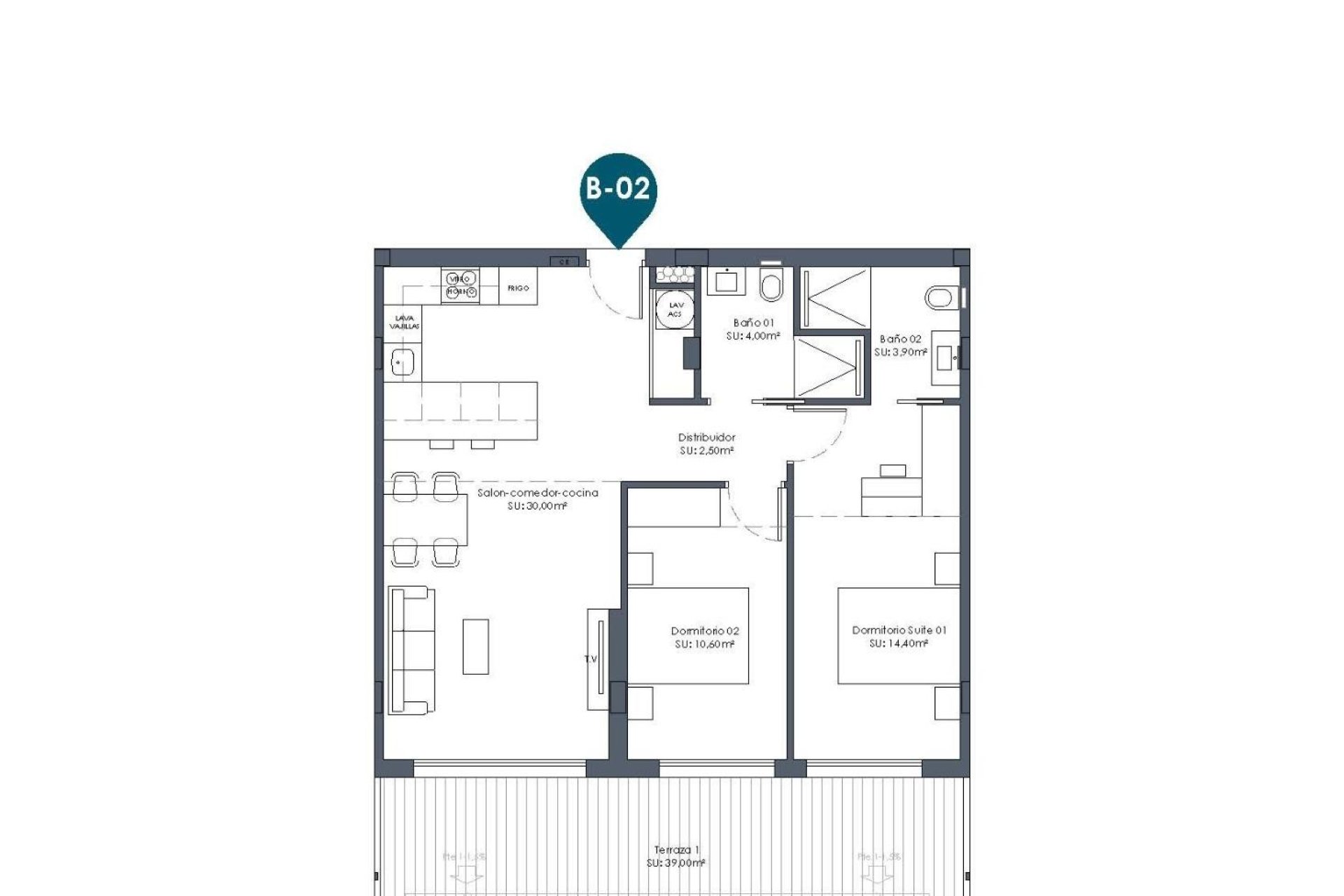 Nowa konstrukcja - Apartament - Los Alcazares - Serena Golf