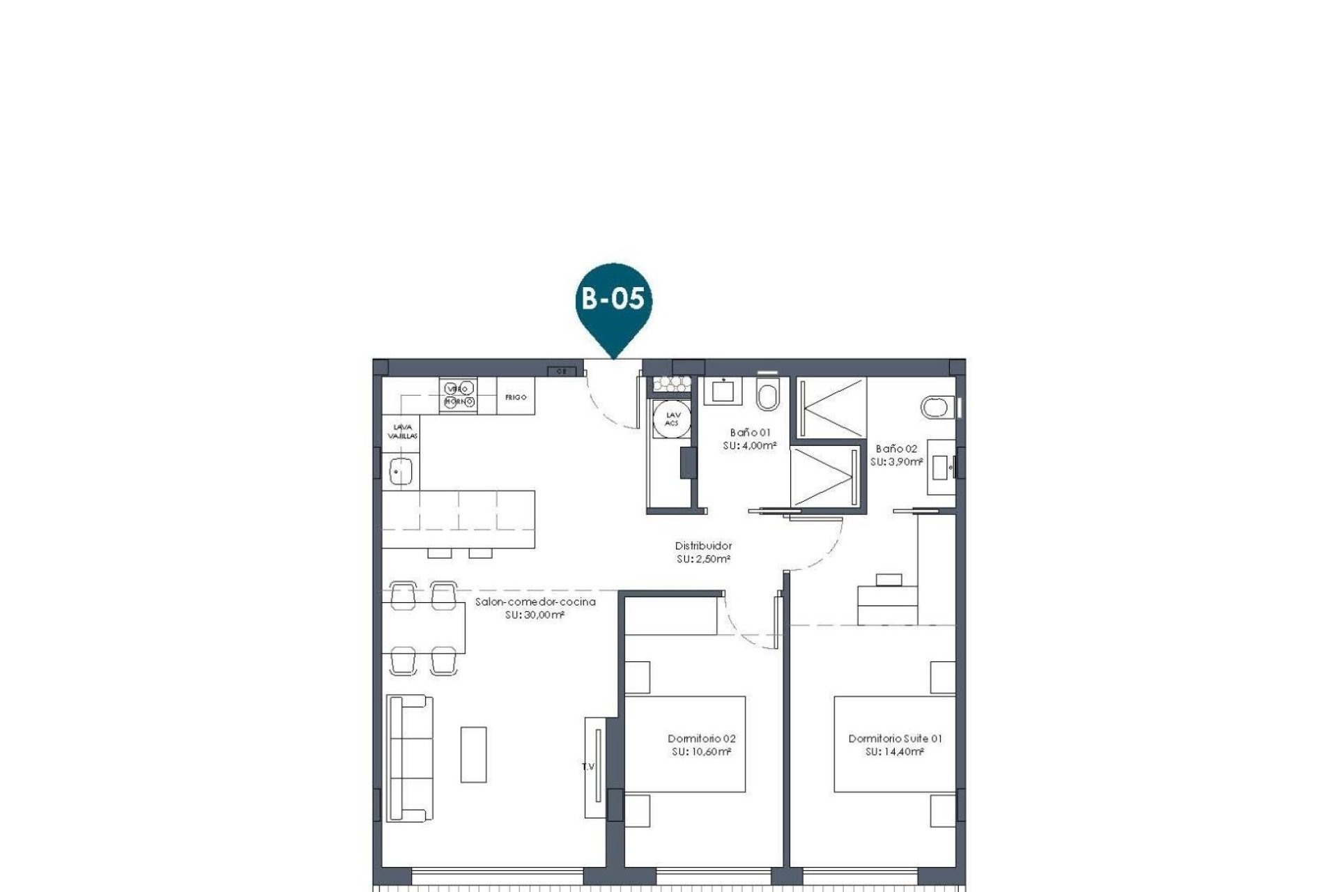 Nowa konstrukcja - Apartament - Los Alcazares - Serena Golf