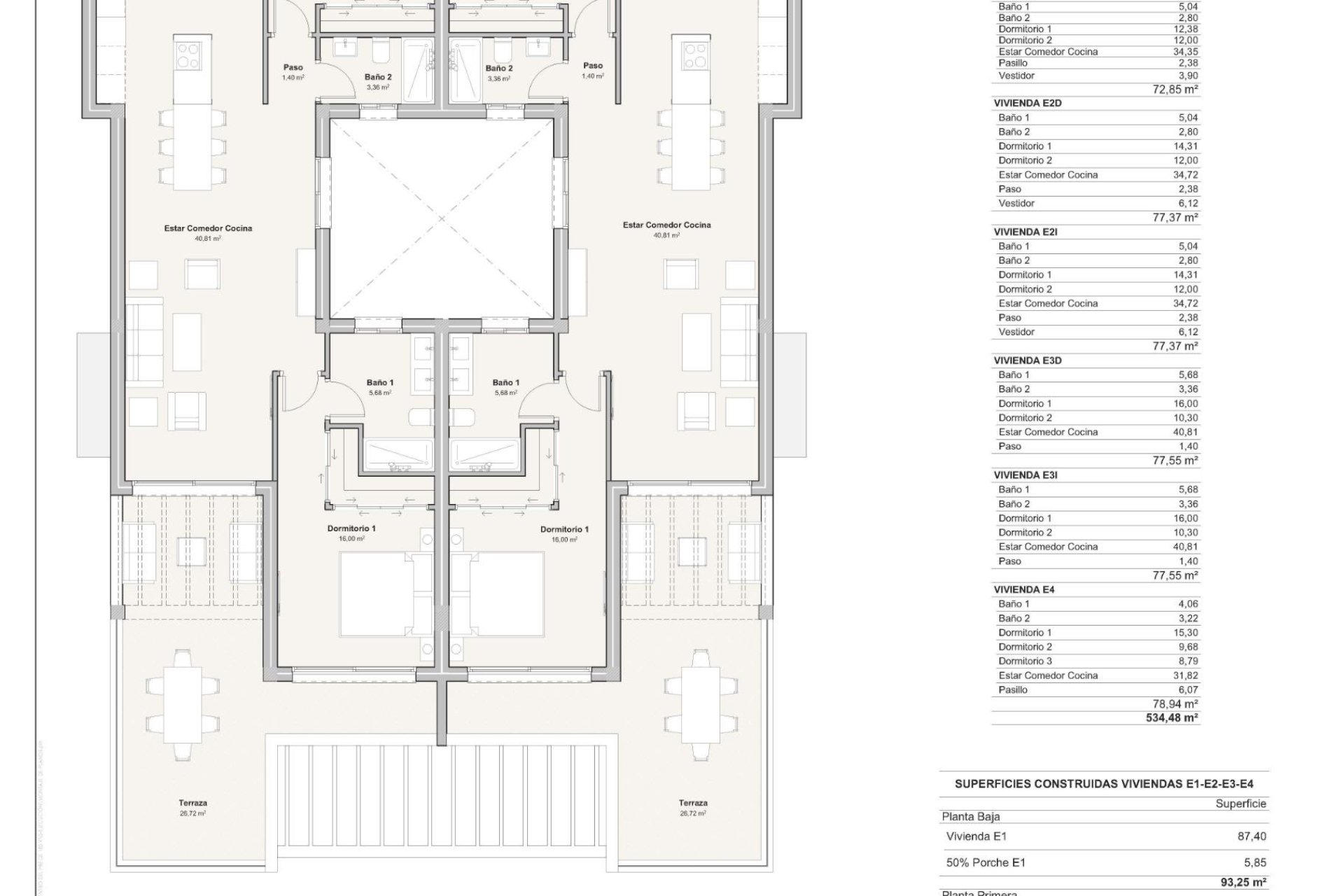 Nowa konstrukcja - Apartament - Mojacar - Playa De Macenas