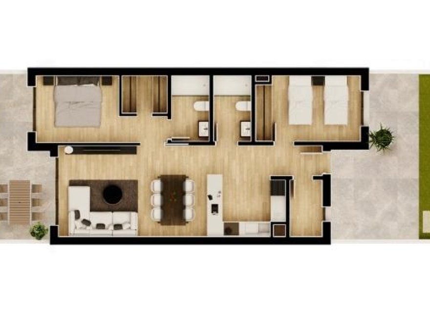 Nowa konstrukcja - Apartament - Monforte del Cid - Alenda Golf