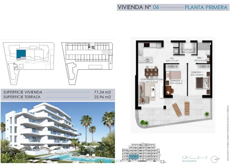 Nowa konstrukcja - Apartament - Pilar de la Horadada - Mil Palmeras