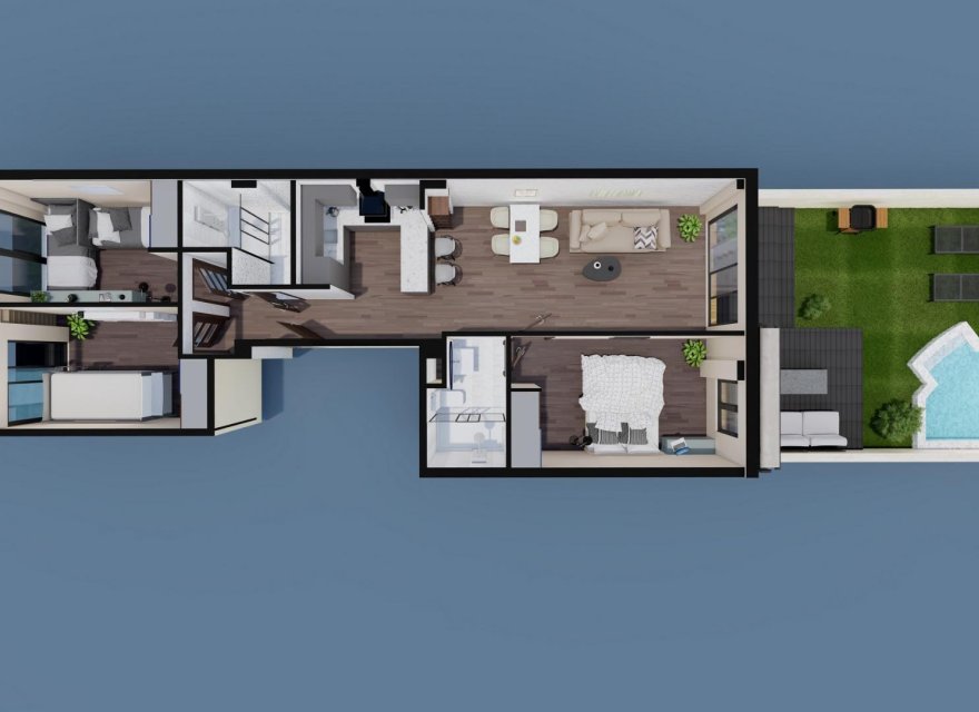 Nowa konstrukcja - Apartament - Pilar de la Horadada - pueblo