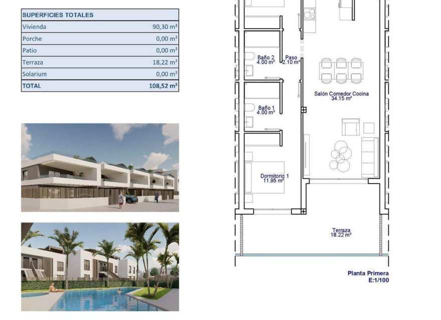 Nowa konstrukcja - Apartament - Pilar de la Horadada - pueblo