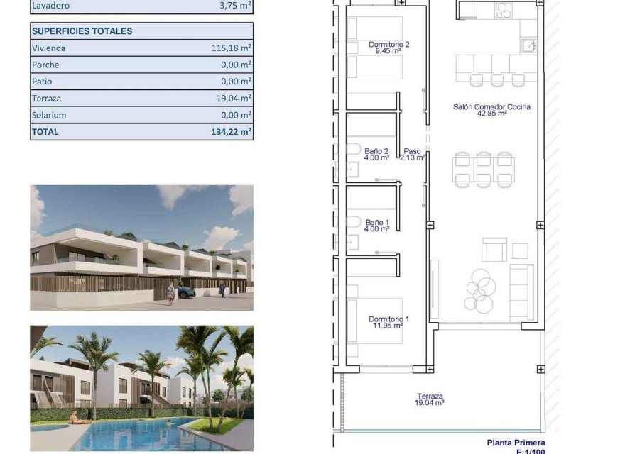 Nowa konstrukcja - Apartament - Pilar de la Horadada - pueblo