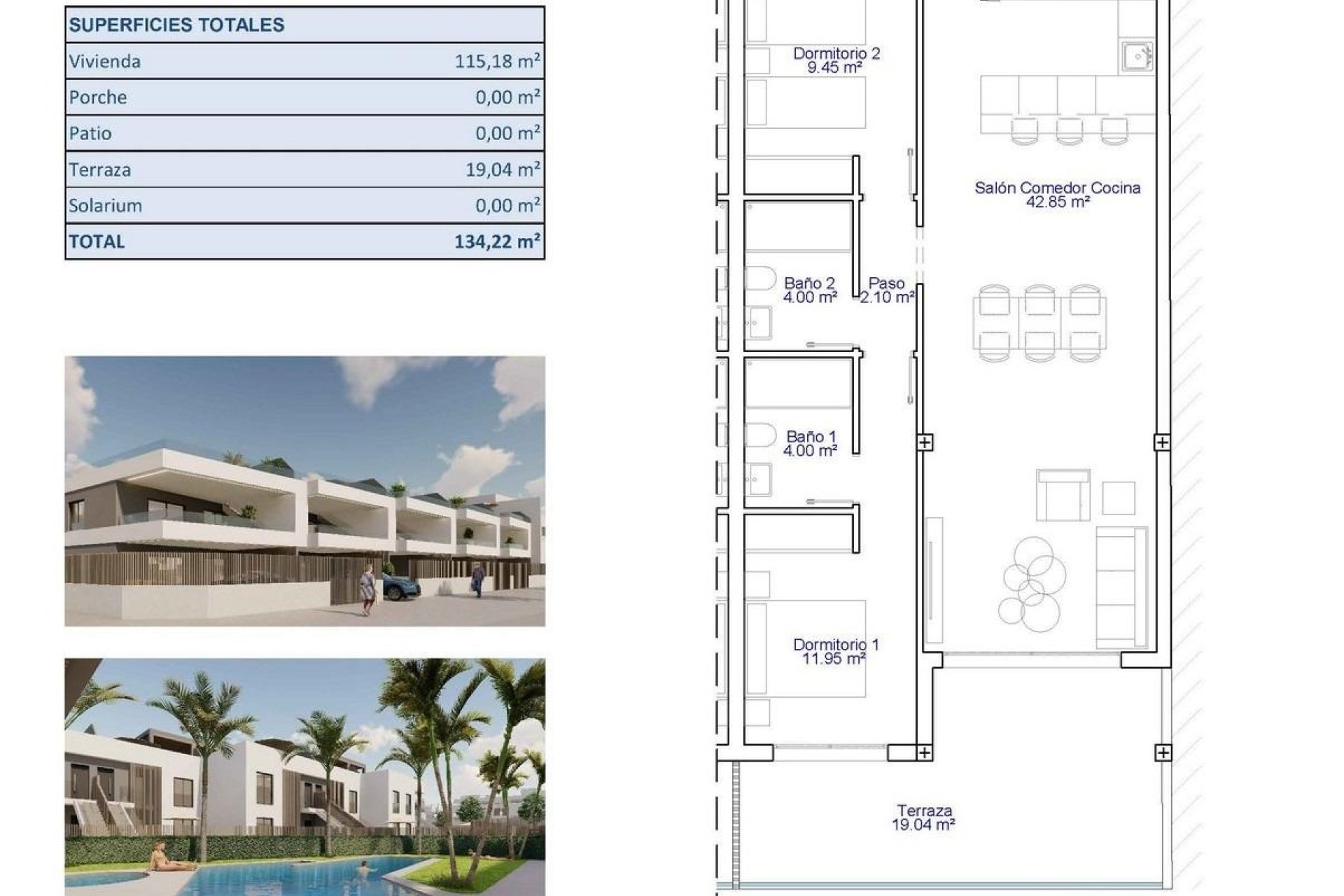Nowa konstrukcja - Apartament - Pilar de la Horadada - pueblo