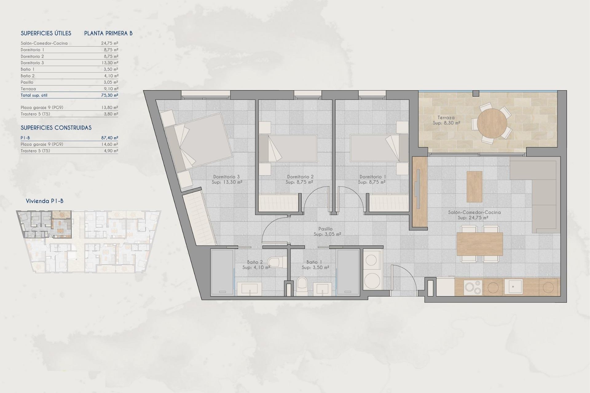 Nowa konstrukcja - Apartament - San Pedro del Pinatar - Lo Pagan