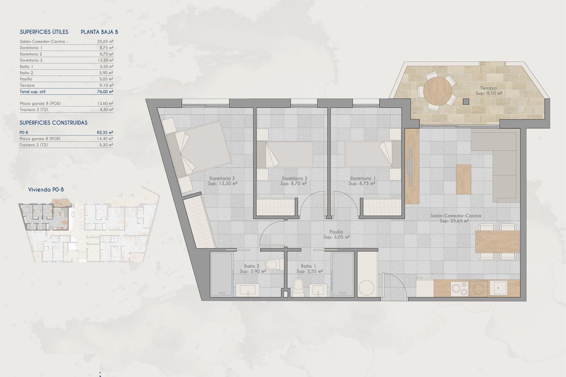 Nowa konstrukcja - Apartament - San Pedro del Pinatar - Lo Pagan