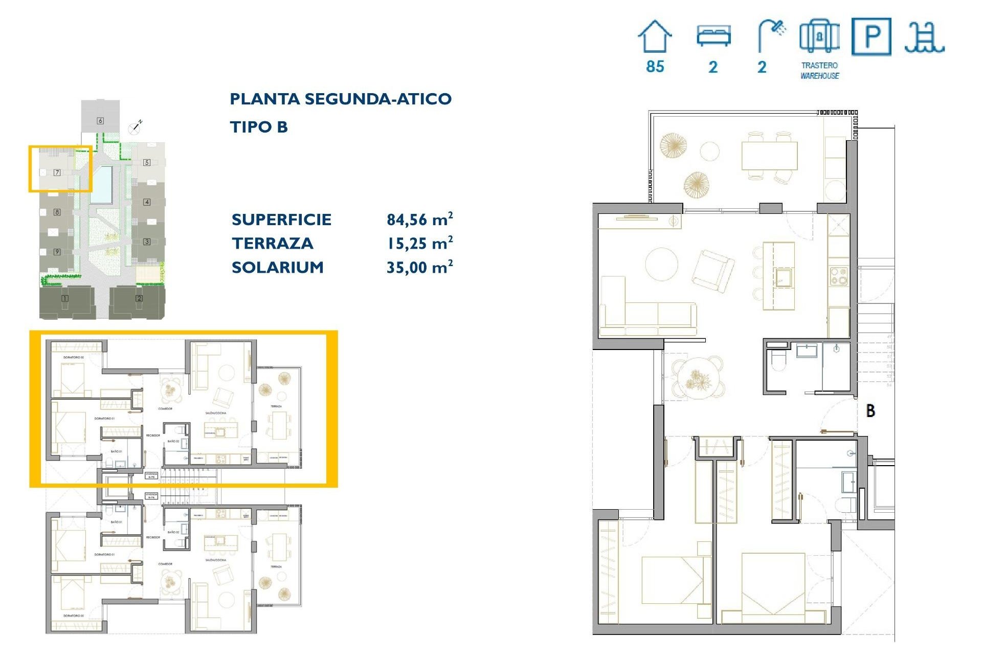 Nowa konstrukcja - Apartament - San Pedro del Pinatar - Pueblo