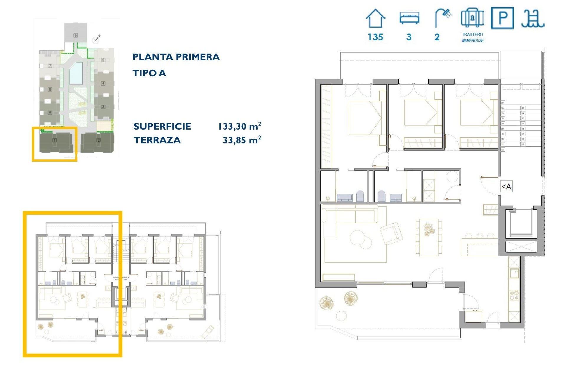 Nowa konstrukcja - Apartament - San Pedro del Pinatar - Pueblo