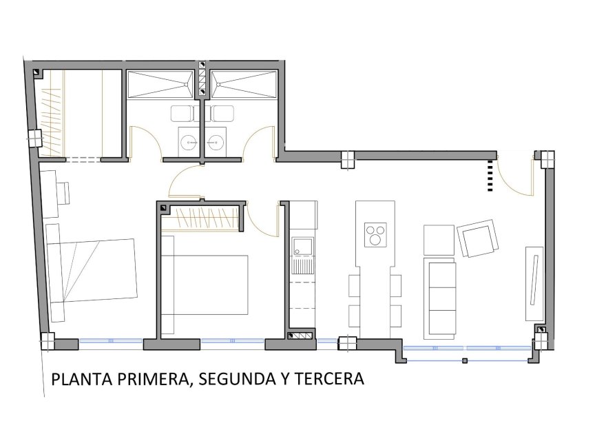 Nowa konstrukcja - Apartament - San Pedro del Pinatar - Villananitos