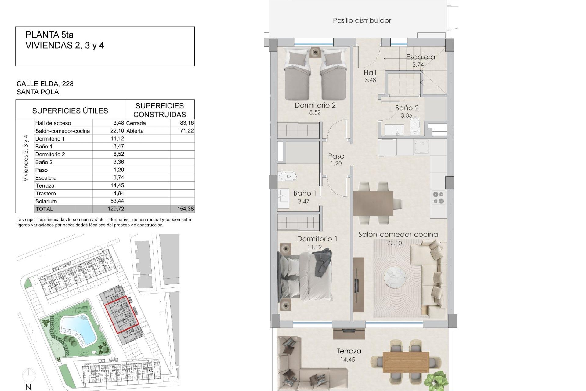 Nowa konstrukcja - Apartament - Santa Pola - Playa Tamarit