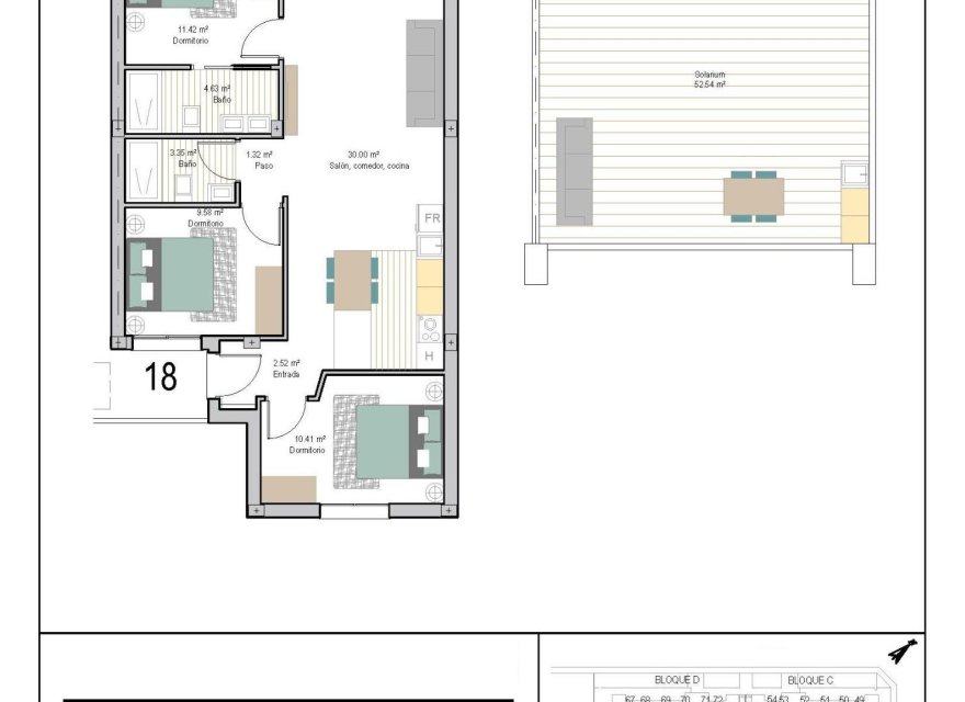 Nowa konstrukcja - Apartament - Torre Pacheco - San Cayetano