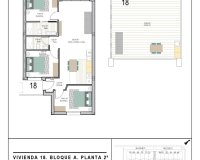 Nowa konstrukcja - Apartament - Torre Pacheco - San Cayetano