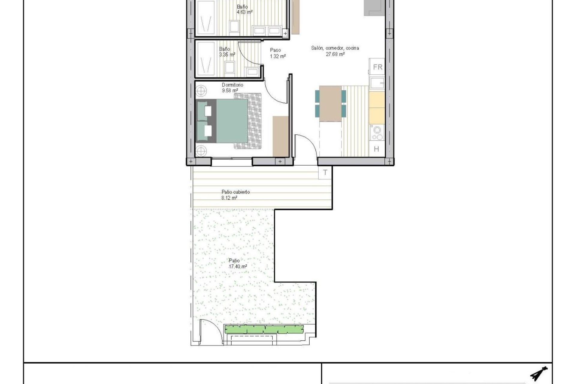 Nowa konstrukcja - Apartament - Torre Pacheco - San Cayetano
