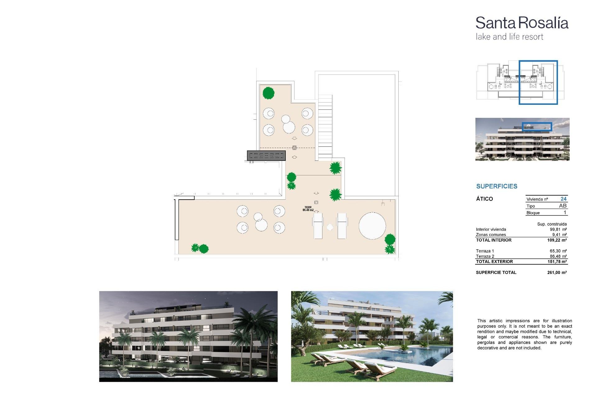 Nowa konstrukcja - Apartament - Torre Pacheco - Santa Rosalia Lake and Life Resort