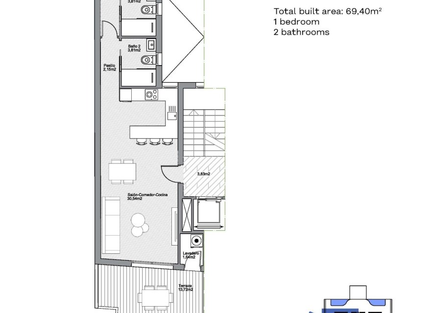 Nowa konstrukcja - Apartament - Torrevieja - Centro