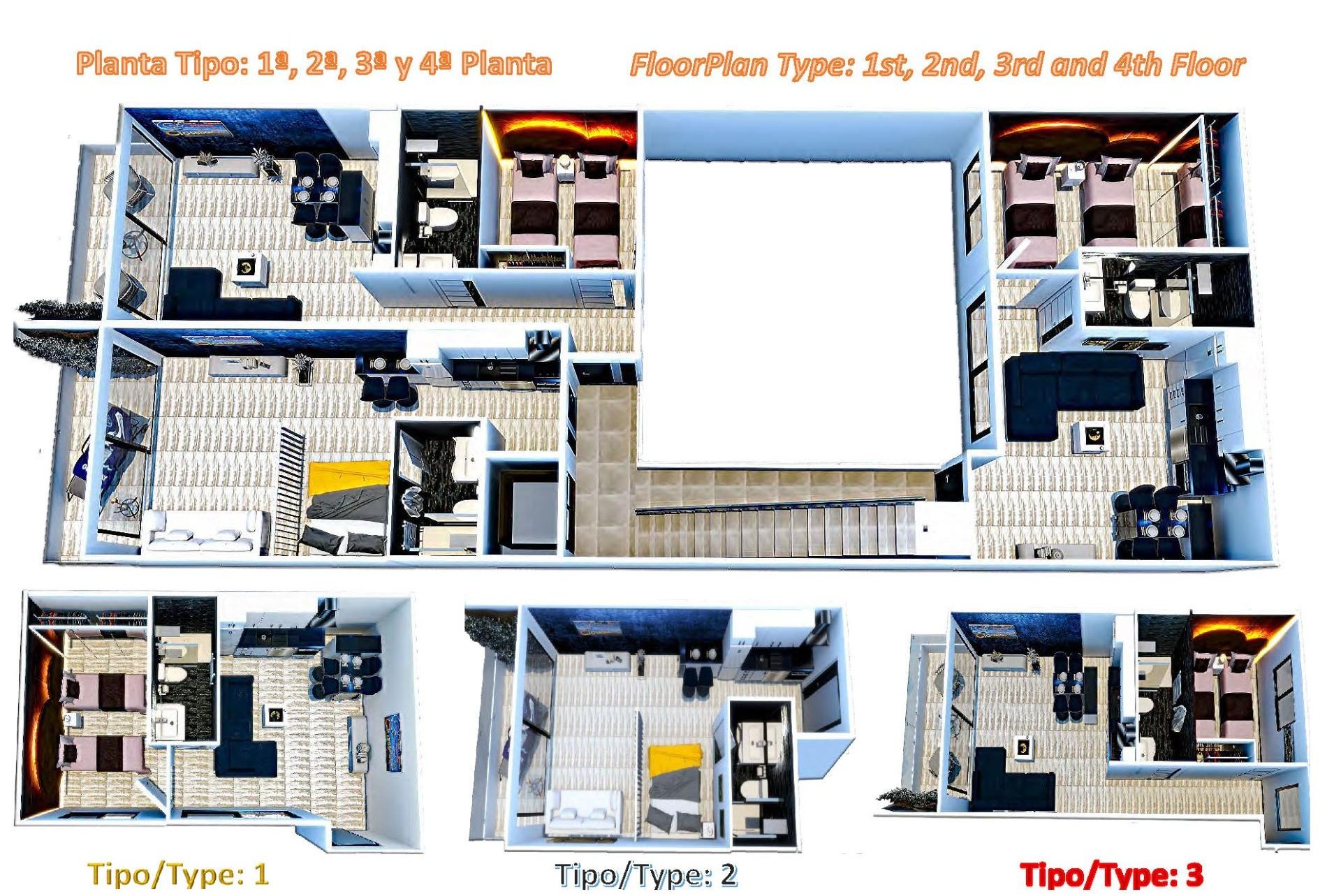 Nowa konstrukcja - Apartament - Torrevieja - Centro