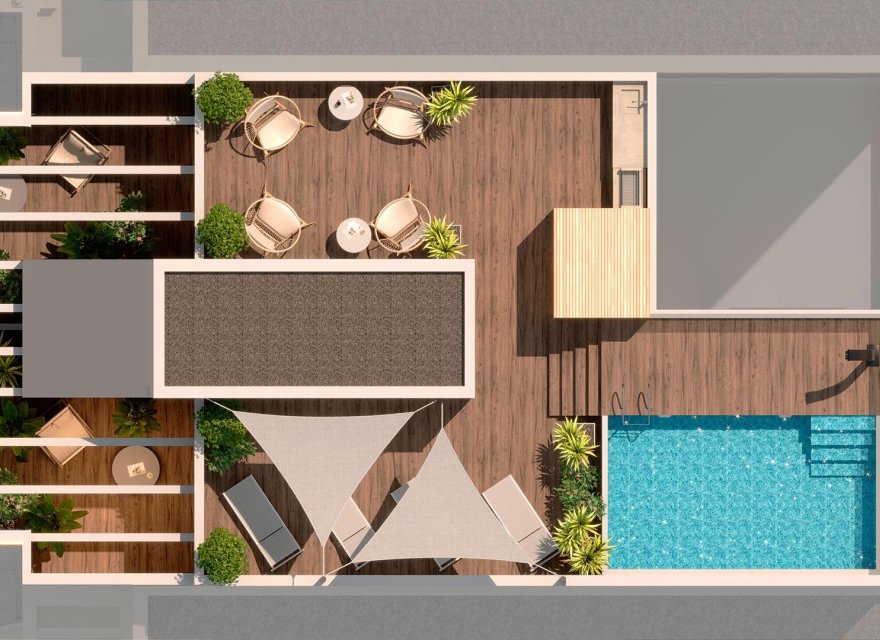 Nowa konstrukcja - Apartament - Torrevieja - Playa del Acequión