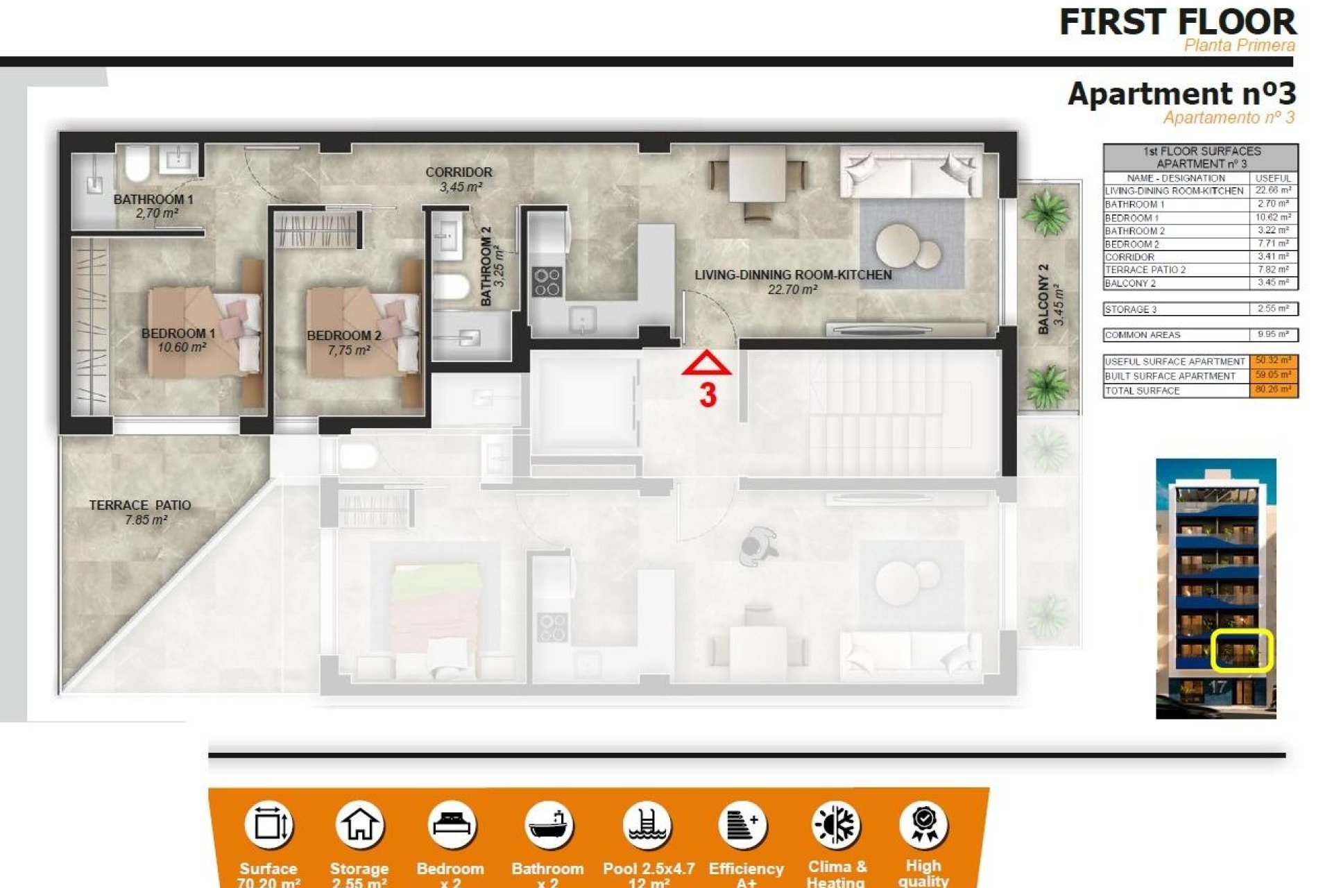 Nowa konstrukcja - Apartament - Torrevieja - Playa del Acequión