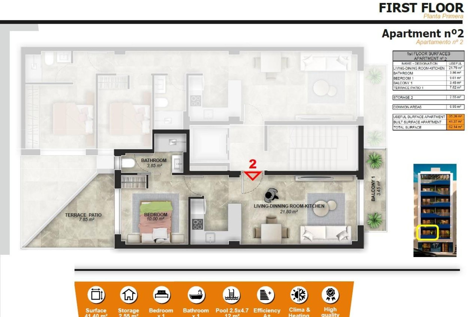 Nowa konstrukcja - Apartament - Torrevieja - Playa del Acequión