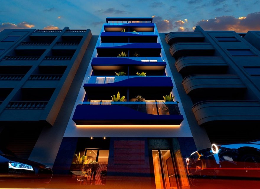 Nowa konstrukcja - Apartament - Torrevieja - Playa del Acequión