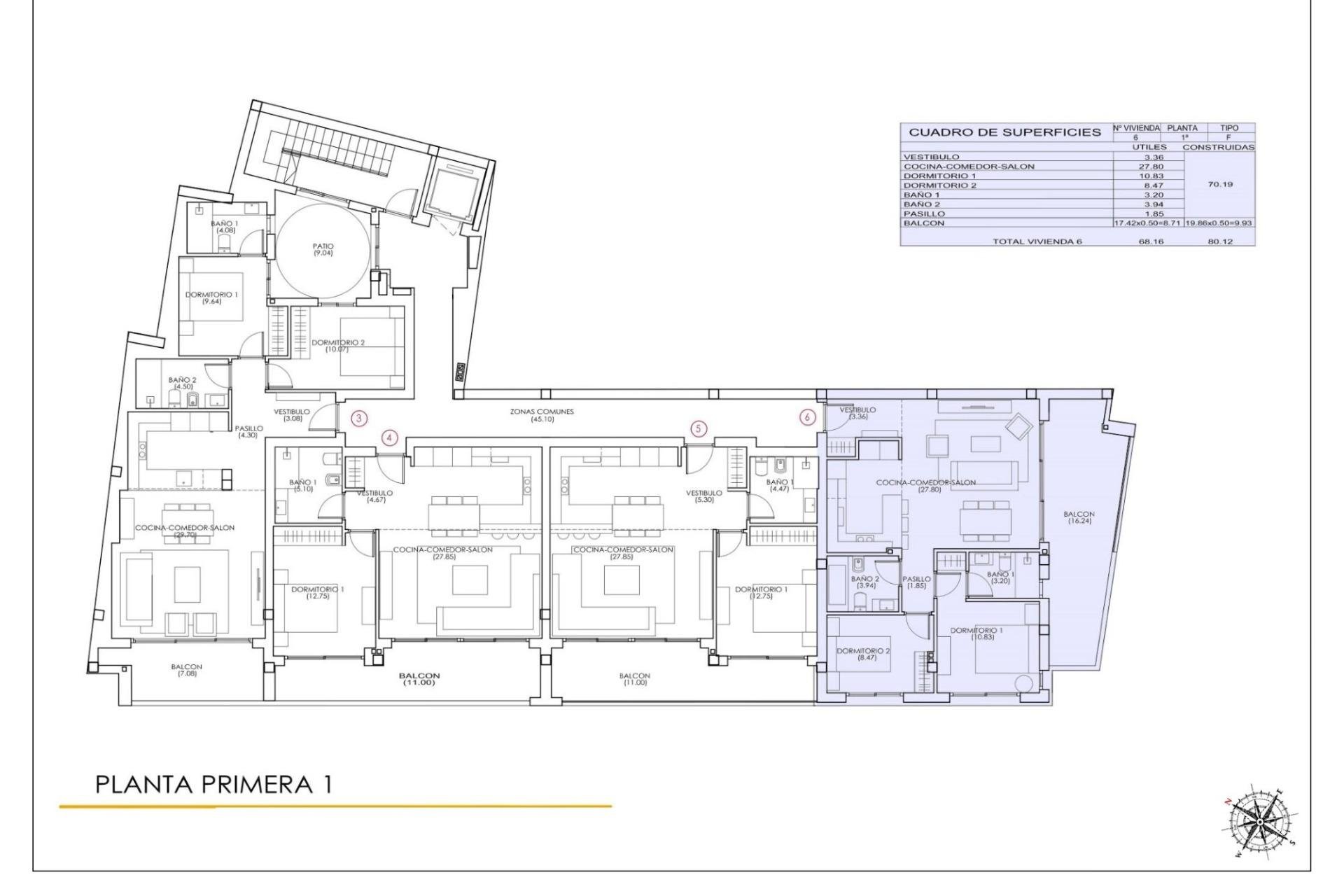 Nowa konstrukcja - Apartament - Torrevieja - Playa del Cura